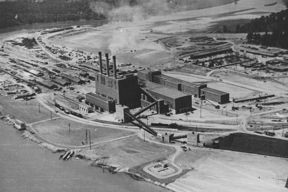 K-25 Power House in 1944